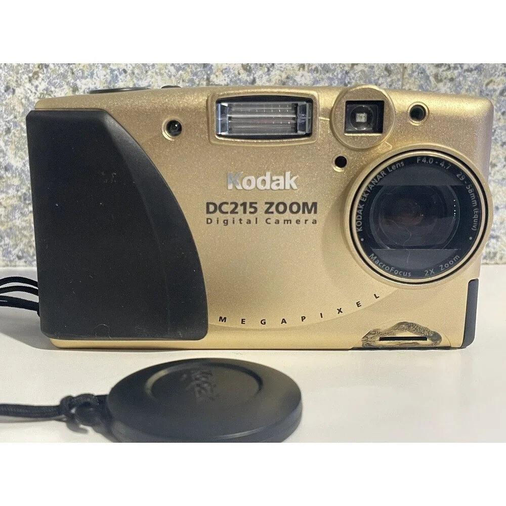 Kodak DC215 Zoom Point & Shoot Digital Camera 1.0 MegapixelUntested Need Battery